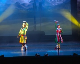 Новая постановка театра "Байкал" - "От монголов к моголам" 