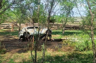 В Бурятии на выходных сгорели два автомобиля 