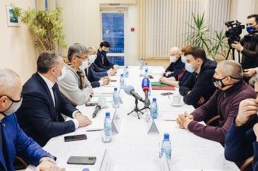 Глава Бурятии встретился с генеральным секретарем Федерации бокса России