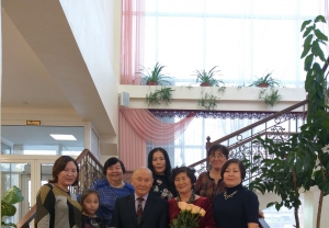 В Улан-Удэ супруги отметили 55-летний юбилей свадьбы