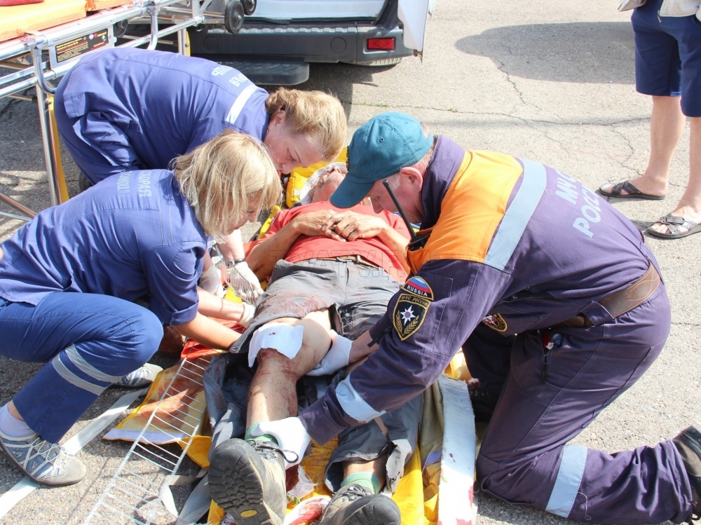 На Байкале пострадал турист из Германии