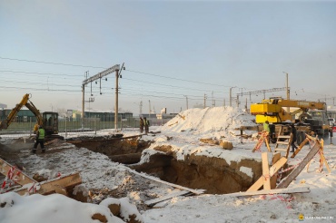 В Улан-Удэ завершают реконструкцию тепломагистрали № 2