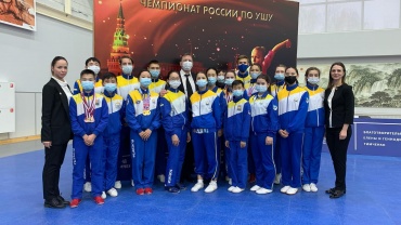 Ушуисты Бурятии завоевали 44 медали на чемпионате и Первенстве России
