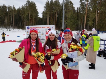 Алиса Жамбалова завоевала бронзу на всероссийских соревнованиях по лыжным гонкам