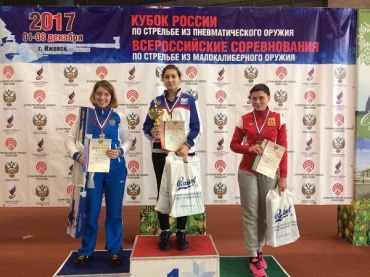 Школьница из Бурятии завоевала Кубок России по пулевой стрельбе