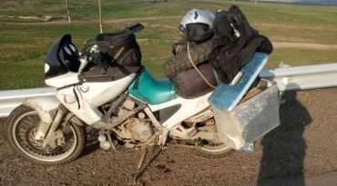 В Бурятии мотоциклист попал в больницу после ДТП
