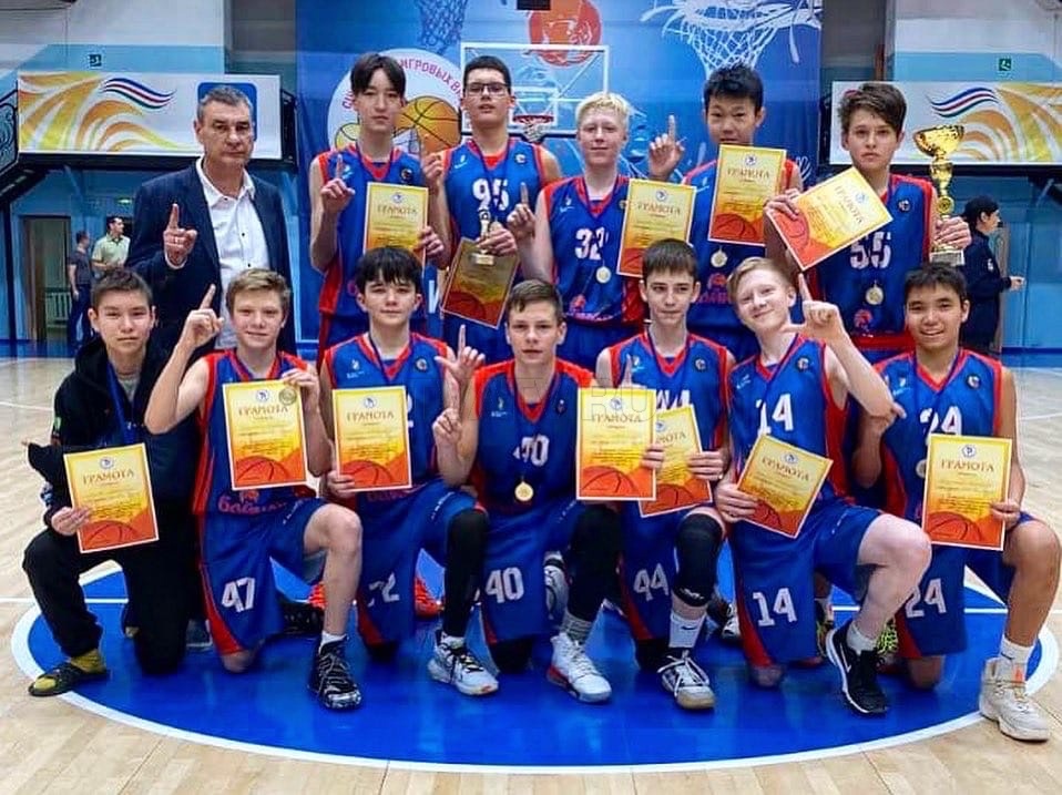 Баскетболисты из Бурятии стали первыми на межрегиональных соревнованиях