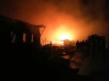 В Иркутской области на пожаре погибли отец и четверо детей