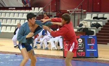 Самбист из Бурятии завоевал серебро на международном турнире в Казахстане