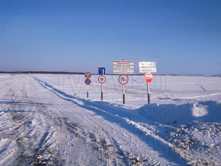 Ледовую переправу в Мостовой закрыли