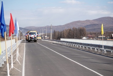 В Бурятии открыт участок автодороги Романовка – Багдарин