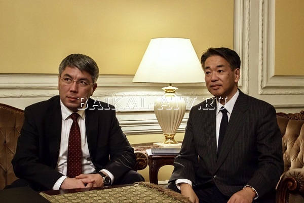 Алексей Цыденов пригласил в Бурятию чрезвычайного и полномочного посла Японии в России