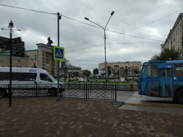В Улан-Удэ устраняют места ДТП