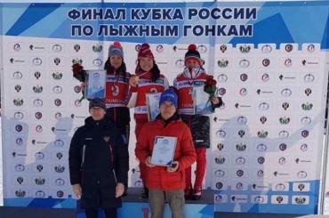 Алиса Жамбалова победила в финале Кубка России по лыжным гонкам