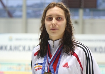 На первенстве России пловец из Бурятии завоевала бронзовую медаль