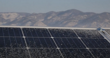 В степи Тарбагатайского района установили солнечные батареи