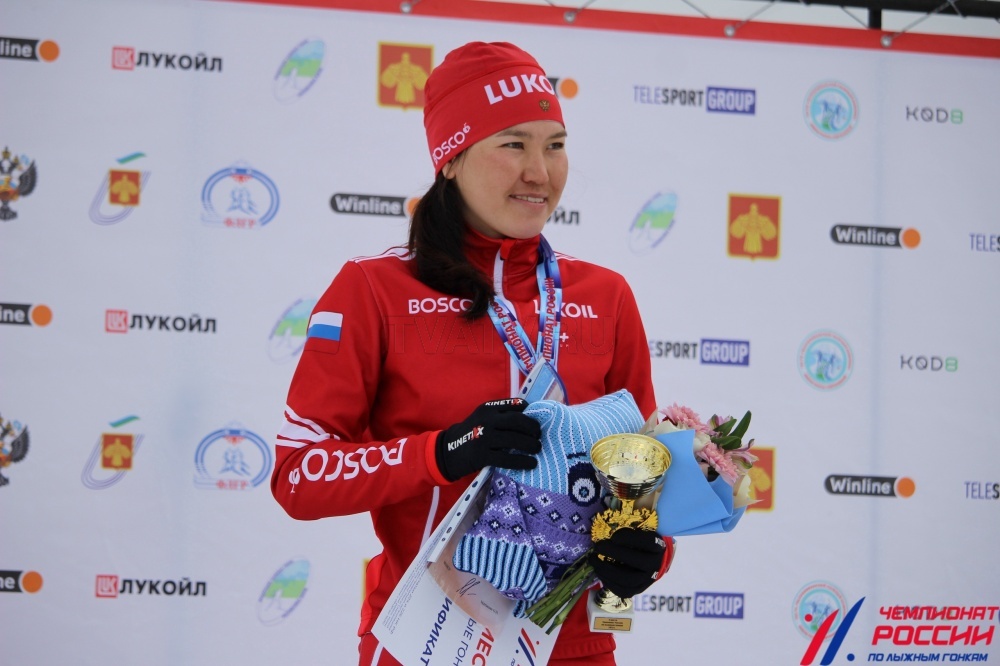 Алиса Жамбалова вошла в десятку лучших лыжниц на чемпионате России