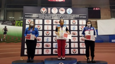 Стрелок из Бурятии завоевала бронзовую медаль на всероссийских сорвнованиях
