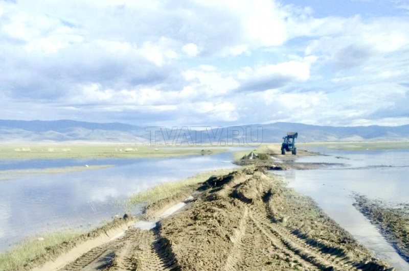 В Бурятии подтопило село в Баргузинском районе