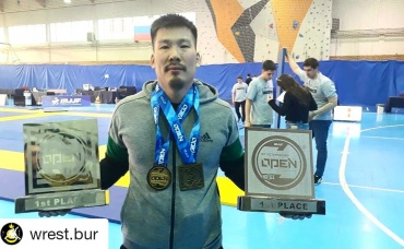 Спортсмен из Бурятии успешно выступил на международном турнире по джиу-джитсу