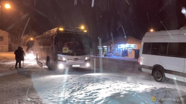 В Улан-Удэ 4 автобуса вышли на подвоз детей в поселке Забайкальский