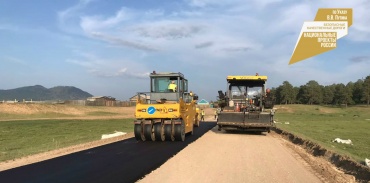 В Бурятии ремонтируют участок дороги «Новоильинск-Горхон-Кижа»