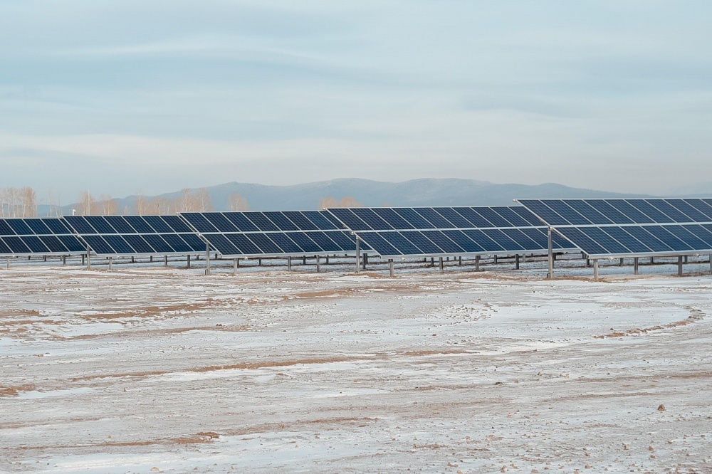 В Улан-Удэ запустили пятую солнечную электростанцию