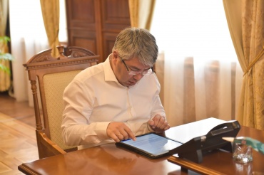 Глава Бурятии принял участие во Всероссийской переписи населения