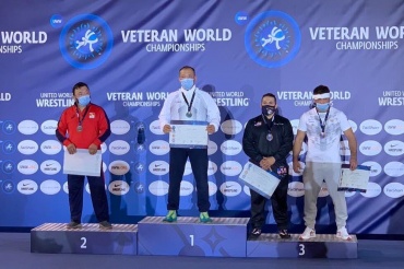 Спортсмен-ветеран из Бурятии стал чемпионом мира по вольной борьбе