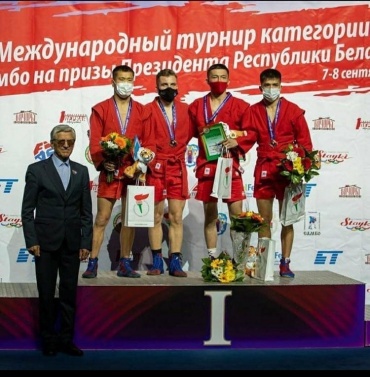 Самбист из Бурятии завоевал серебро международного турнира