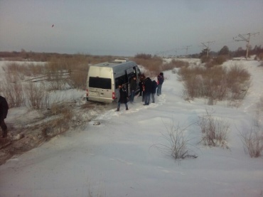 Журналисты из Улан-Удэ попали в аварию на Заиграевской трассе