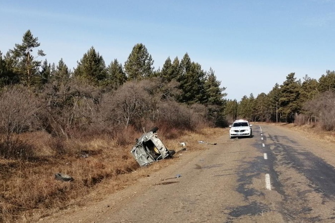 В Бурятии погиб водитель "Тойоты"