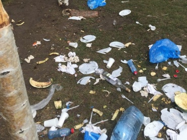На Байкале работники правоохранительных органов после спартакиады оставили за собой груды мусора и убрали их только после вмешательства прокуратуры