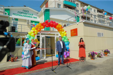 В Улан-Удэ открылось новое здание поликлиники на 24 тысячи детей