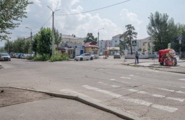 В Улан-Удэ ремонтируют дорогу на ул. Павлова