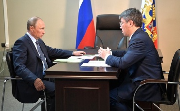 Алексей Цыденов сегодня встретится с президентом России
