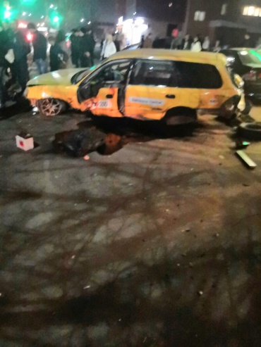 В Улан-Удэ таксист сбил человека