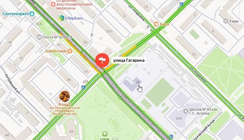 На перекрестке Гагарина- Добролюбова в Улан-Удэ идут ремонтные работы На перекрестке Гагарина- Добролюбова в Улан-Удэ идут ремонтные работы