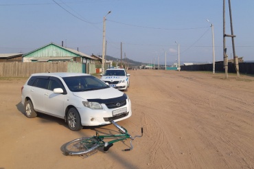 В Бурятии девушка на "Тойоте" сбила 10-летнего велосипедиста