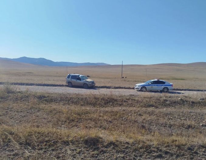 В районе Бурятии перевернулся «Сузуки Эскудо» В районе Бурятии перевернулся «Сузуки Эскудо»