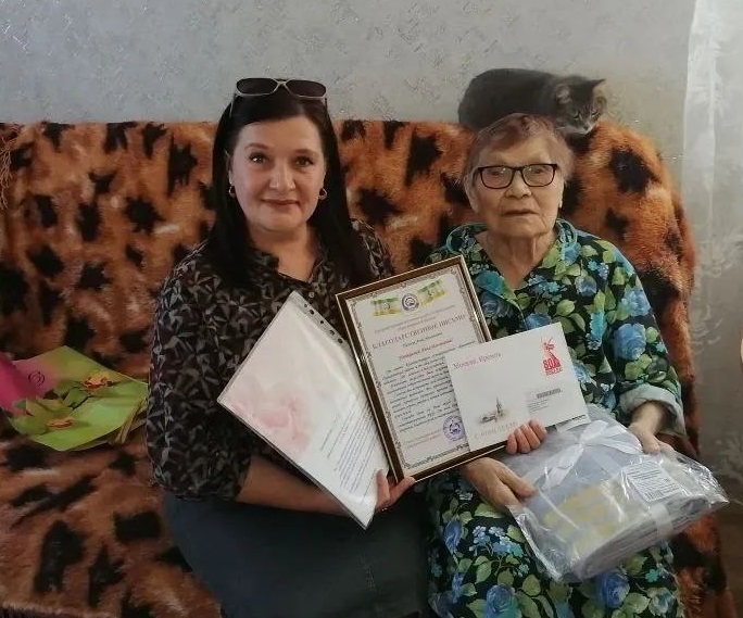 Жительница Бурятии отметила 100-летний юбилей Жительница Бурятии отметила 100-летний юбилей