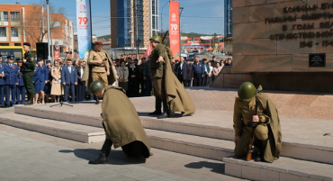 Уланудэнцы почтили память участников Великой Отечественной войны