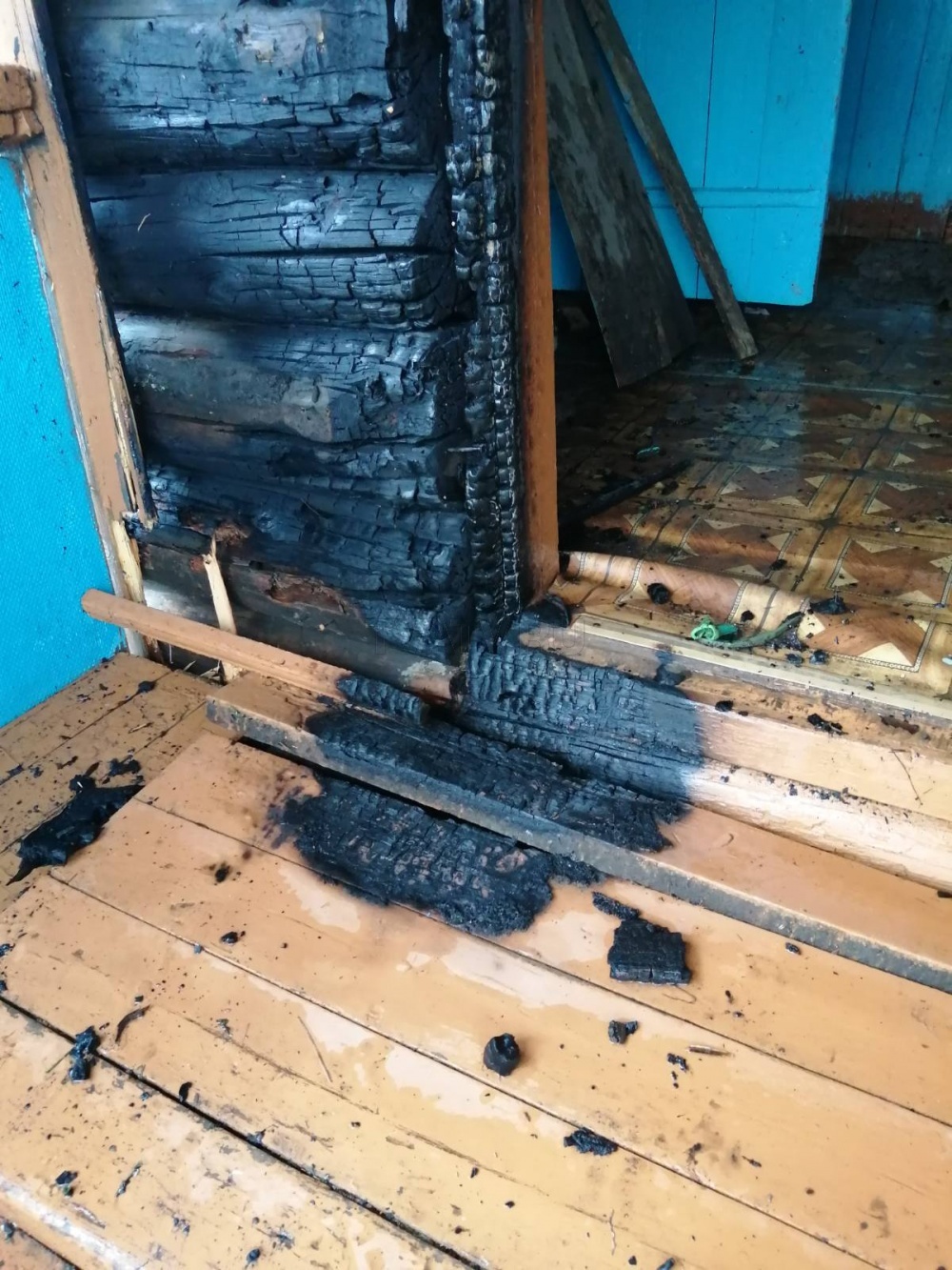 В Бурятии едва не сгорел жилой дом. Подозревают соседа