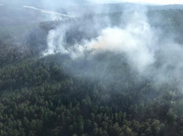 «Лесной» спецназ Бурятии тушит крупные пожары в Иркутской области