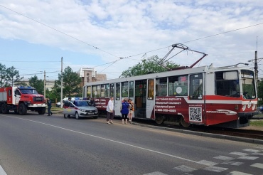 В Улан-Удэ кондуктор трамвая вызвала росгвардейцев 