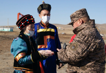 Военные из Монголии прибыли в Бурятию на учения "Селенга-2020"