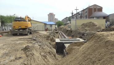 В Улан-Удэ продолжается масштабная реконструкция тепломагистрали