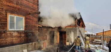 В пригороде Улан-Удэ потушили крупный пожар