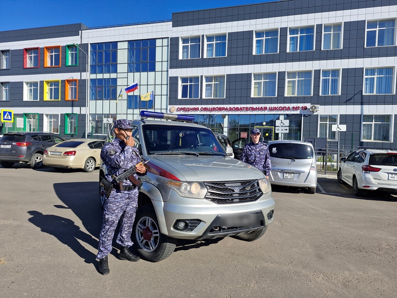 В Бурятии росгвардейцы обеспечивают безопасность в День знаний В Бурятии росгвардейцы обеспечивают безопасность в День знаний