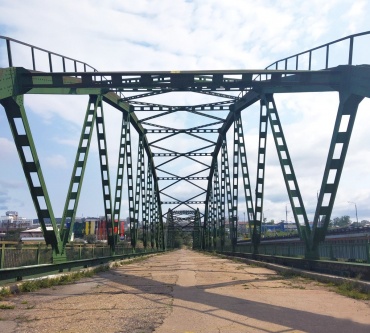 На старом Селенгинском мосту в Улан-Удэ капитально заблокируют пролеты